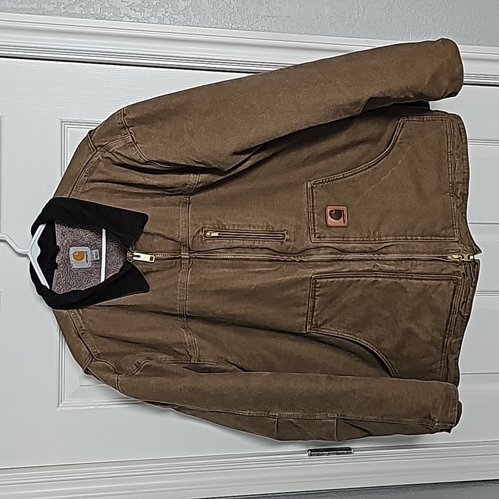 Carhartt C61 FRB brown jacket